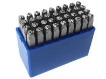 Клейма буквенные кириллица JTC 7251 (4 мм, HRC 60+-2° DIN 1451)